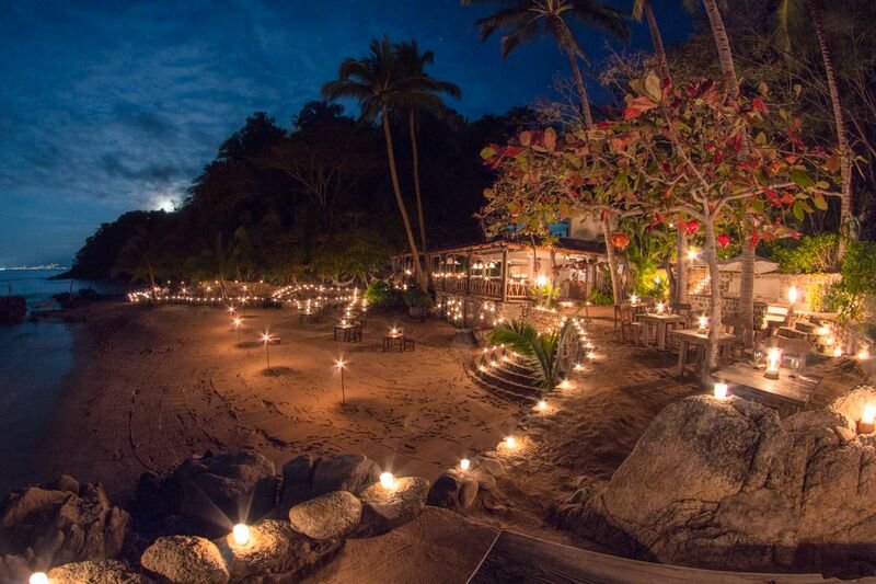 Dinner at Las Caletas